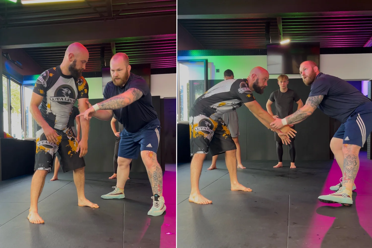 Technikdemonstration im Ringertraining bei DGMMA