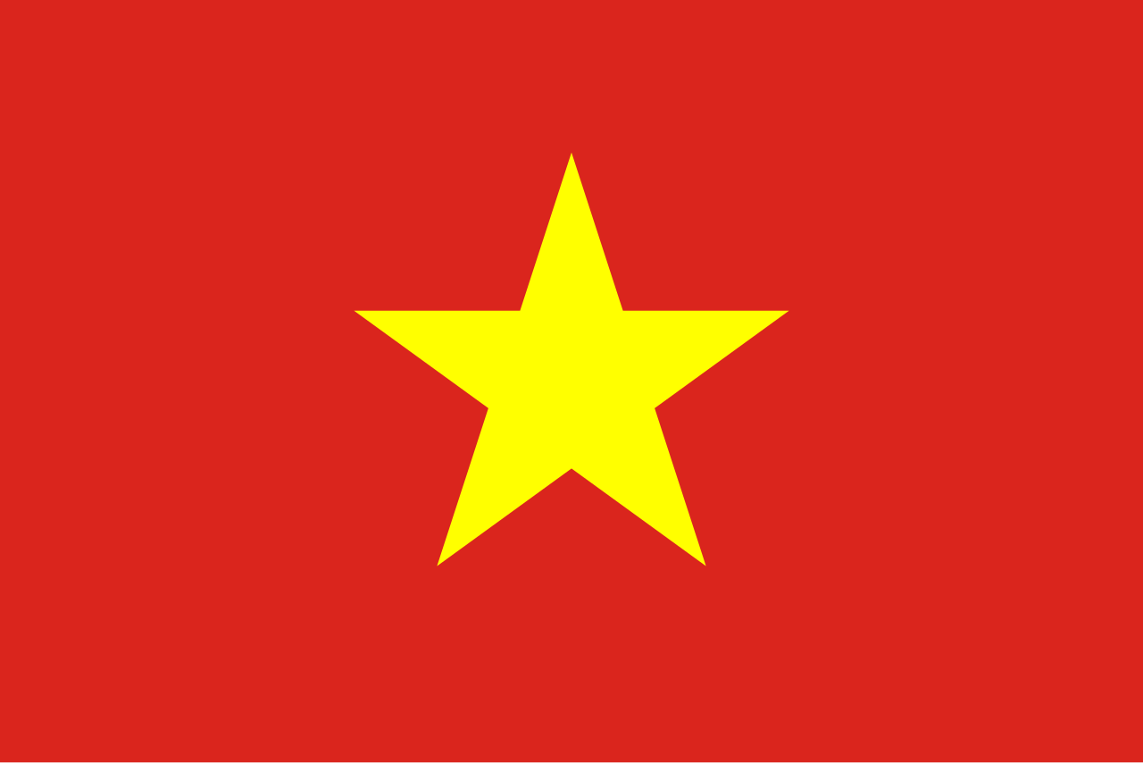 Flagge Vietnams